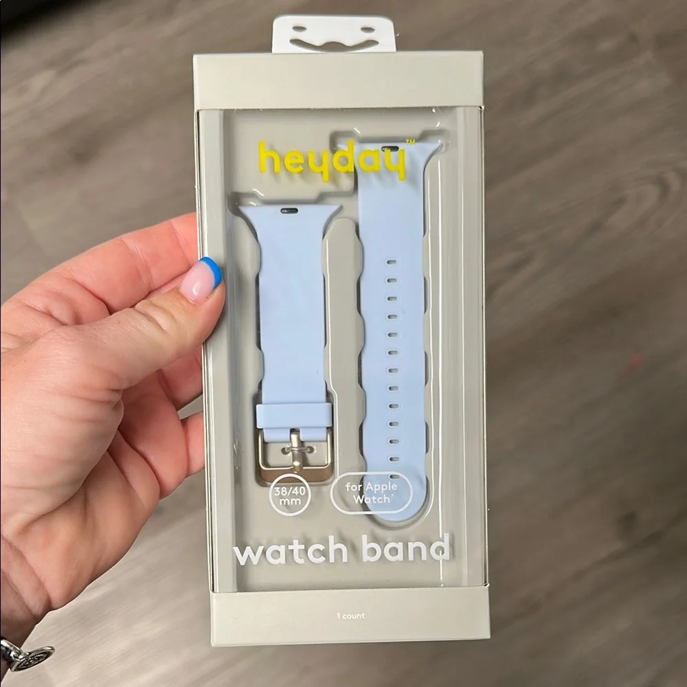 Heyday Blue Silicone Arm & Wristbands Clips